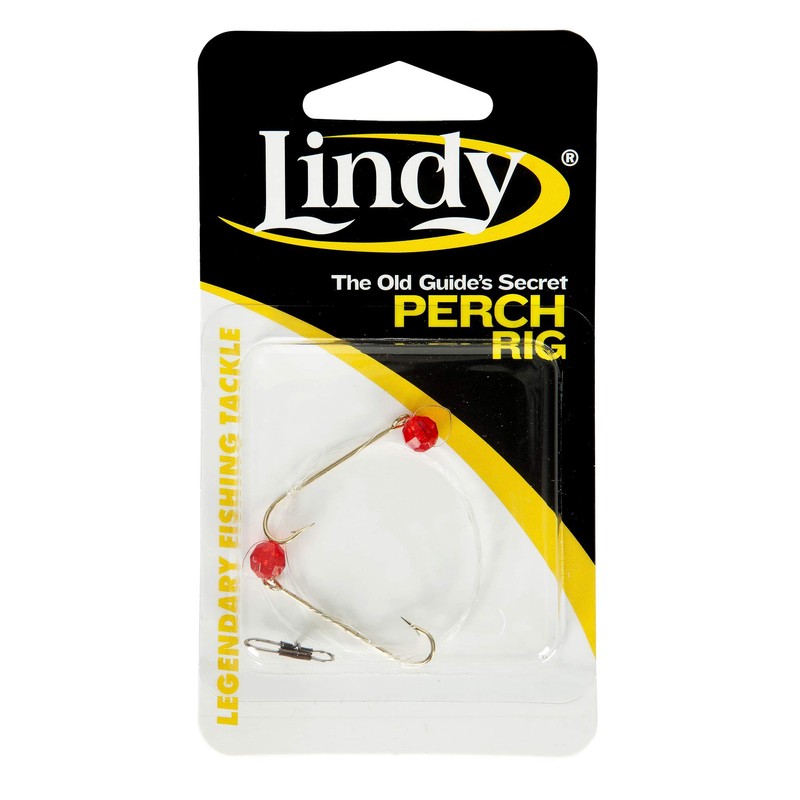 Lindy Old Guide's Secret Perch Rig - Ruby Red