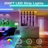 DAYBETTER Led Strip Lights 200ft, RGB Led Light Strip with