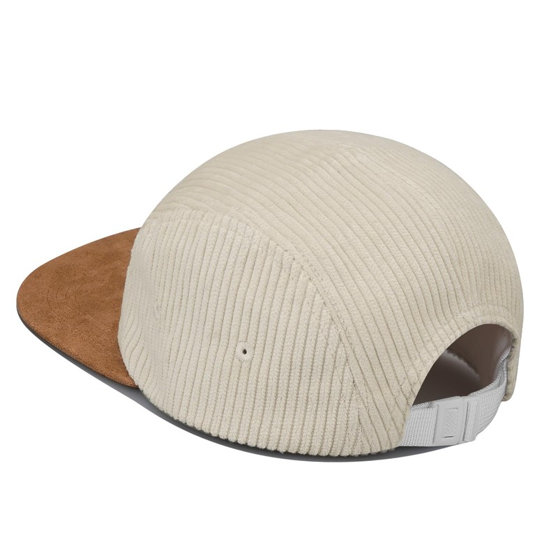 Clakllie - Gorro de béisbol de pana de dos tonos,