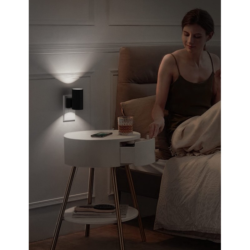 L LOHAS LED Night Light Plug in, 4 X Modern