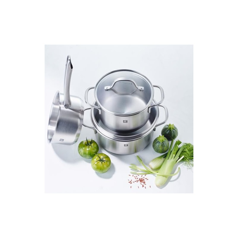 ZWILLING 71025-160 Flow Saucepan, 6.3 inches (16 cm), One-Handed Pot,