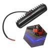 ABOOFAN Blue LED Forklift Safety Light Bar Non Glare Straight