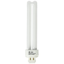 GE 97613 26 W Quad-Tube Compact Fluorescent Light Bulb