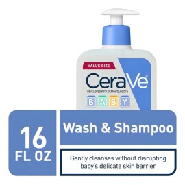 Cerave Baby Champú Y Jabón Líquido Bebe 473 Ml