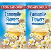 Pompadour Chamomile Flower Herbal Tea, 20 TB, Set of 2,