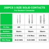 200PCS Deutsch Connector Pins and Sockets, Size 12 16 20