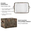 Camouflage Rectangular Storage Basket Organizer Bin Shelf Baskets For Clothes