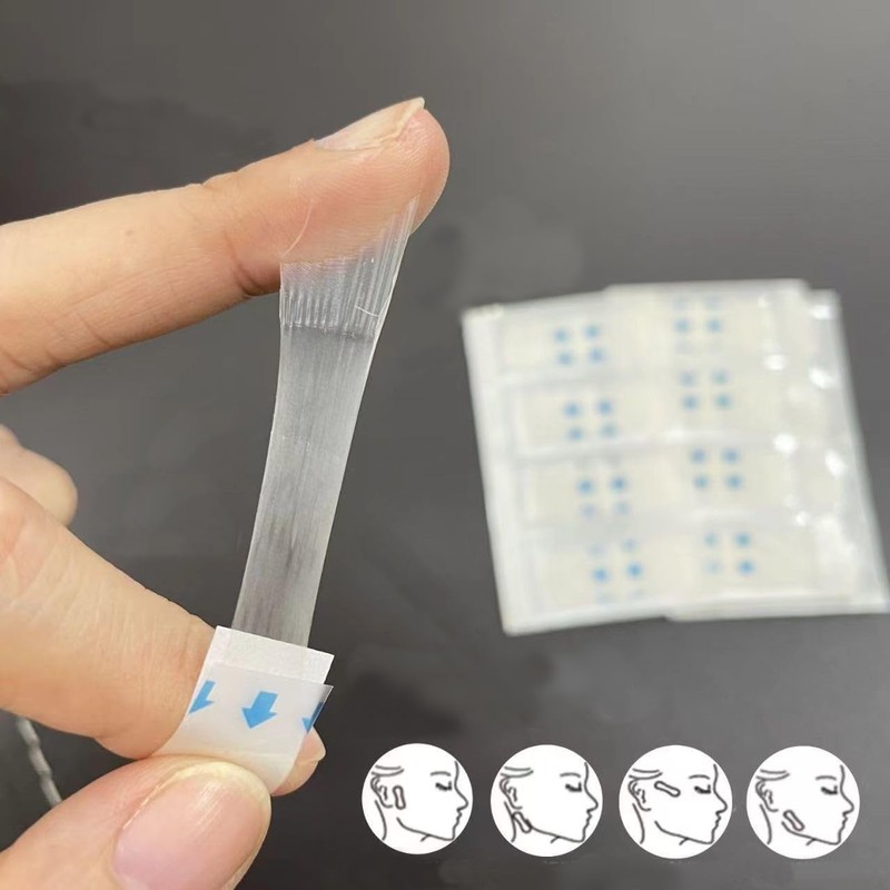 88flix 韓国 小顔テープ リフトアップテープ たるみ しわ 矯正 しわ伸ばし 小顔ベルト フェイスライン