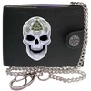 Klassek Skull Celtic Death Pagan Druid Dead Mens Wallet with