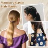 CLINTT 8 Pcs Elastic Hair Ties for Women & Girls,