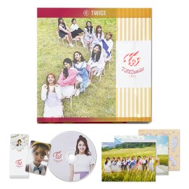 TWICE - [3rd Mini Album] -TWICECOASTER : LANE 1- Photobook + Sticker + 2 Photos + CD-R + Selfie Photo Card + Hologram TT Photo Card - Apricot
