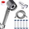 Cowenhey Ion Drops Shower Head, Filtered Shower Head with Massage