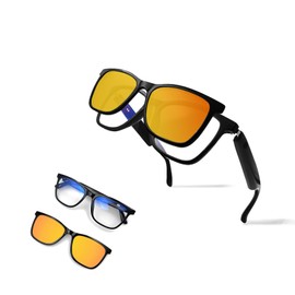 Bluetooth Sunglasses For Men Women Both Smart Glasses & Sunglasses Bluetooth With Speakers Speaker Glasses Audio Eyeglasses