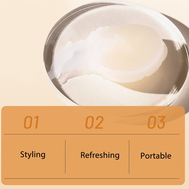 Hair Wax Stick Strong Hold Improve Frizzy Moisturizing Hair Styling