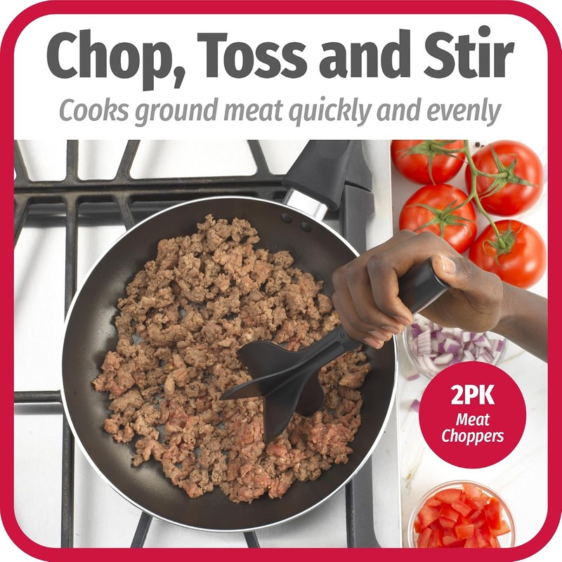 Meat Chopper for Ground Beef & Hamburger Meat – Heat-Resistant
