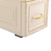 ILWorkTLs 6 Tier Bathroom Floor Cabinet, Vertical Storage with Wheel,
