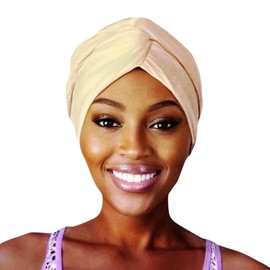 Waterproof Swim Turban, Extra Large Swip Cap. Keeps Hair Dry. Protection from Swimming Pools, Salt Water and UV Rays. for Long Hair, Braids, Weaves, Locs and Extensions. Silicone Waterproof Liner