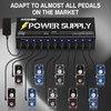 AODSK Guitar Effect Pedal Power Supply,9V/12V/18V DC Output,10 Isolated DC