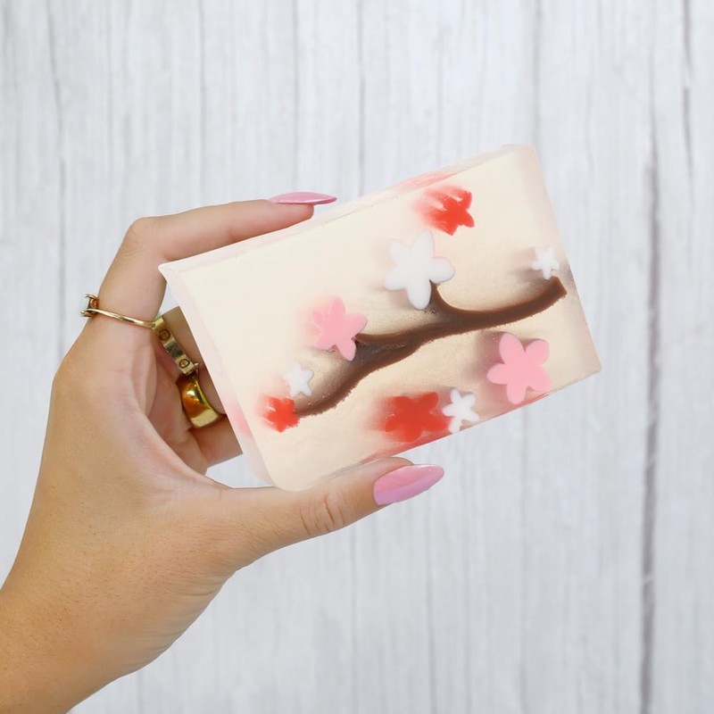 Primal Elements Bar Soap in Shrinkwrap, Cherry Blossom, 6 Ounce