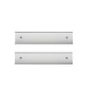 Nameplate Holder Wall or Door 2 Pack (2" x 8",