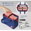 Aimedia 090231 Coin Opening Type Insulated Lunch Bag, Navy
