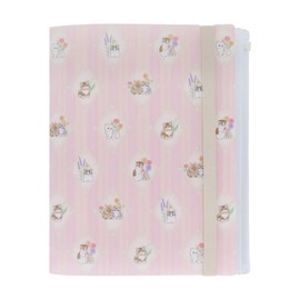 Sunstar Stationery mofusand Clear File with Band Pink S2139359