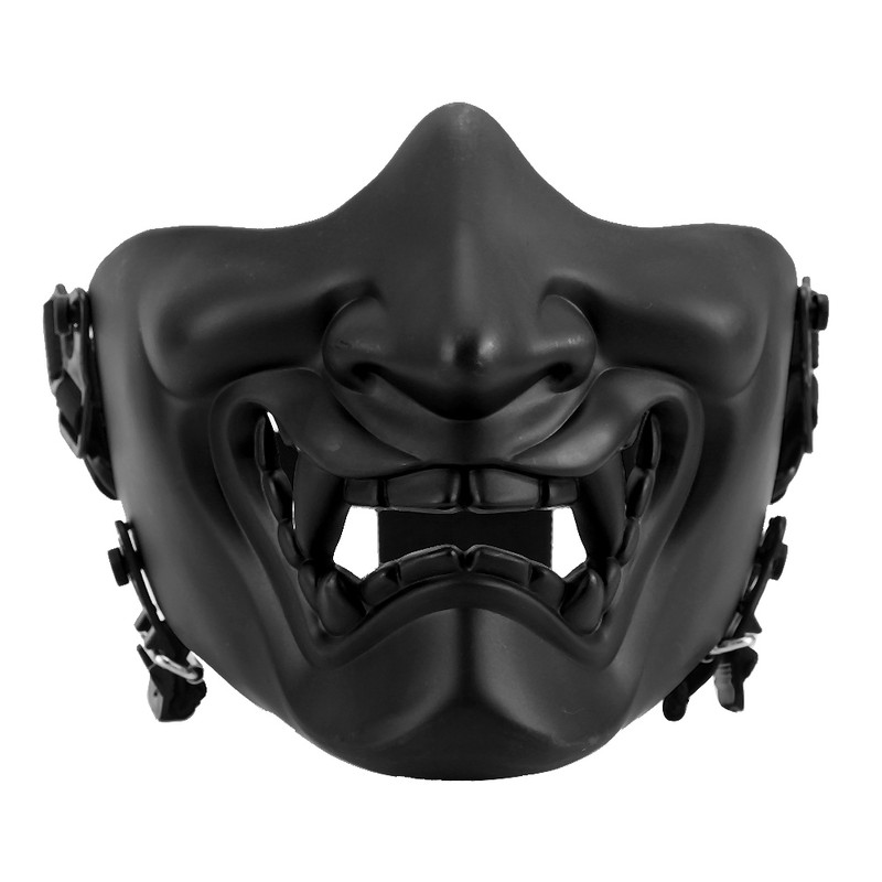 Half Face Mask Tactics Camouflage Impact Resistant Guard for Survival