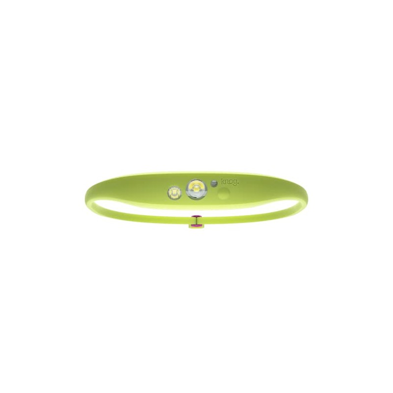 Knog Unisex - Adult Quokka Headlamp, Cool Lime, One Size