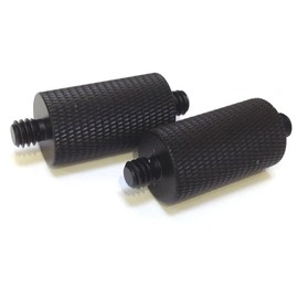 2x Video 1/4 Male To 1/4 Male Camera Micro-phone Tripod Extension Screw Connect-or Adapter Direct Broadcast Live Streaming Bracket Support Fix-ed Extended Screws Photo-graphy Parts Accessories