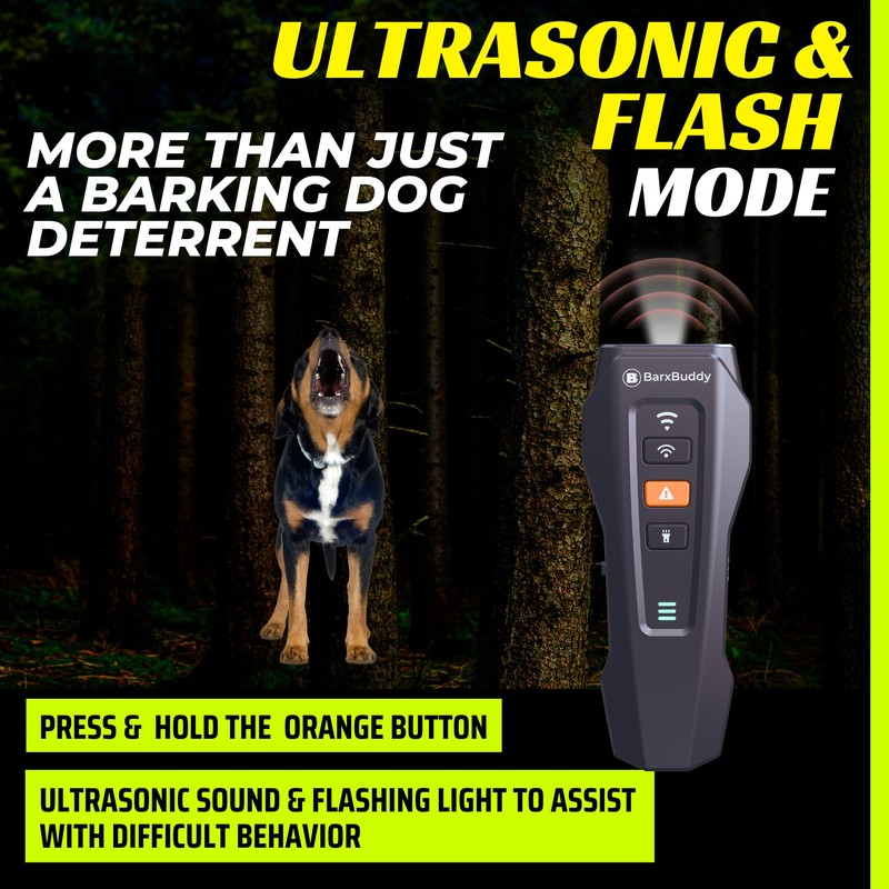 BarxBuddy 2nd Gen Dog Bark Deterrent Devices | Long Range