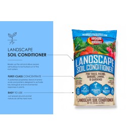 Landscape Soil Conditioner - for Trees, Palms, Shrubs, Lawns & Gardens - 20lbs