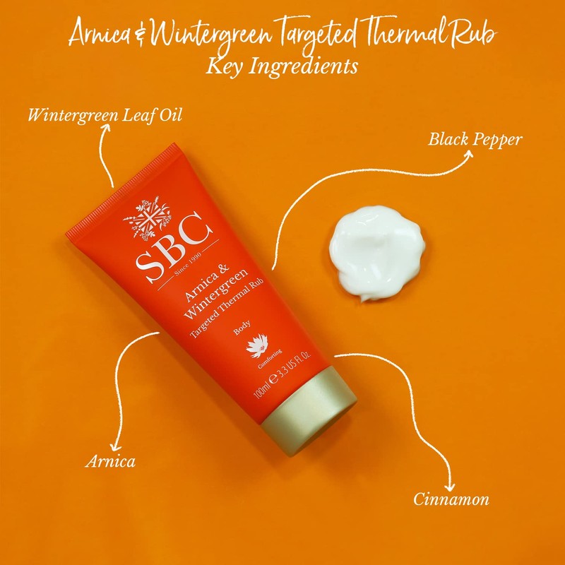 SBC Skincare Arnica & Wintergreen Targeted Thermal Rub - 100ml