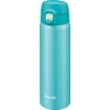 Peacock stainless steel bottle wantattimagu 0.55l Sky Blue Amy –