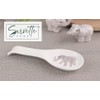 Animal-Themed Ceramic Spoon Rest Kitchen Ladle and Spoon Holder -