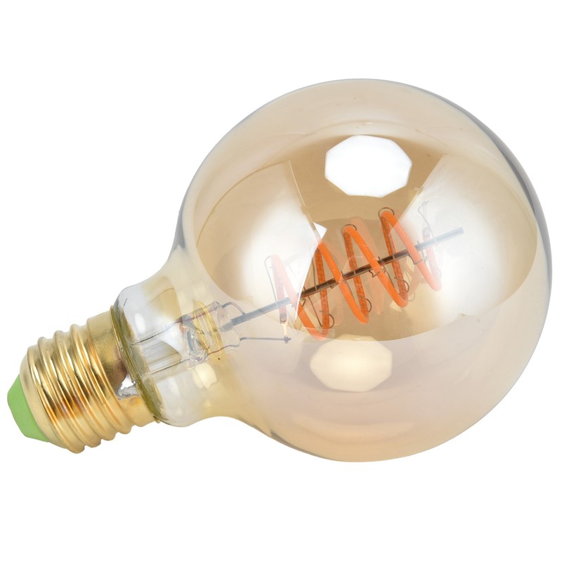LED Bulb Vintage Flexible Filament Bulb E27 Lamp Holder 4W
