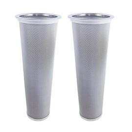 2 Pack - Ultra Fine Cold Brew Coffee Filter For 64 OZ and Larger Wide Mouth Mason Jar, Food Grade 304 (18/8) Stainless Steel Filter, Multiple Usages, Cold Brew Tea Filter, Fruit Infused Water Filter