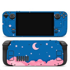 Skin Sticker Protective Vinyl Decal Full Set Cover Wrap for Steam Deck (Blue)