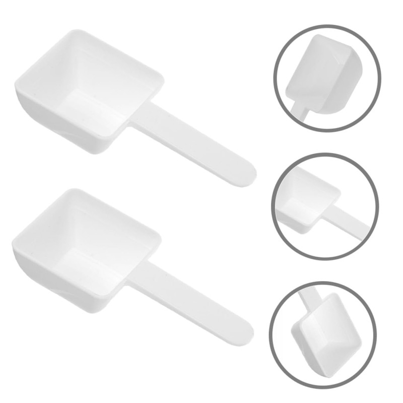 Mobestech 40pcs Laundry Supplies Plastic Scoops for Laundry Measuring for
