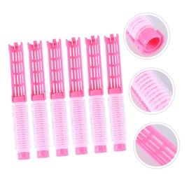 Healvian 20pcs Hair Rollers Diy Wavy Fluffy Curlers Portable Hair Styling Rollers Safe Easy to Use