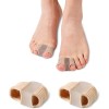 Golbylicc Bunion Toe Separators for Overlapping Toes Women Men, Gel