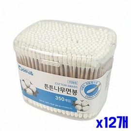 Sturdy one-touch cotton swabs 350 pieces