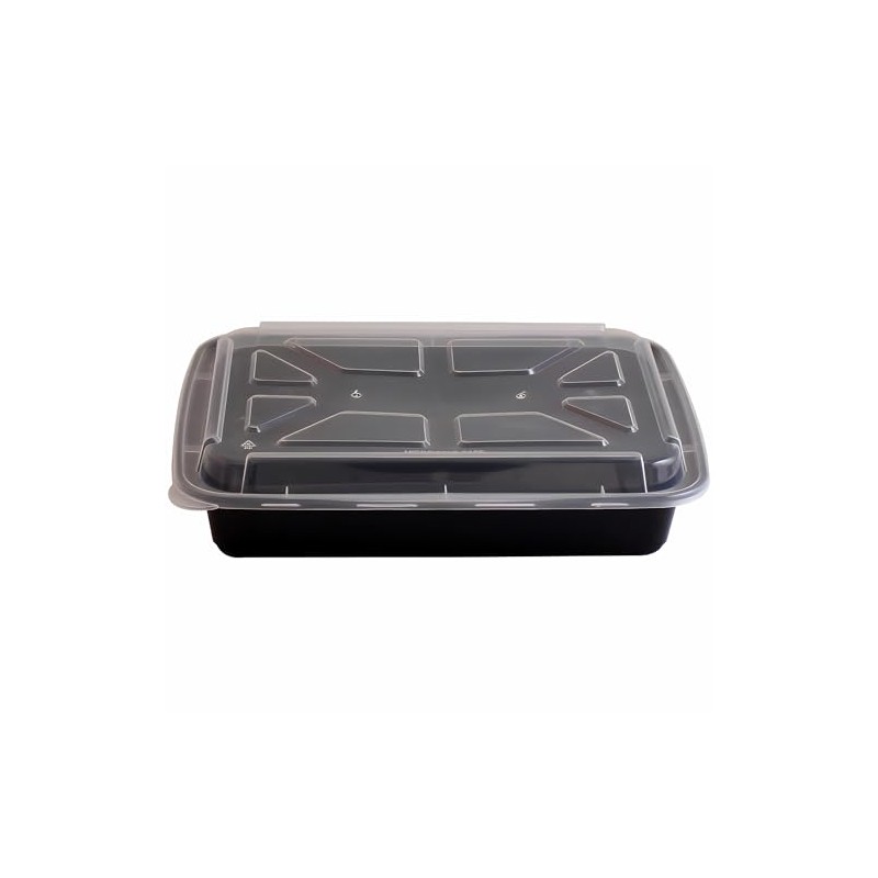 Bluesky 4 lb Versatile Oblong Containers w/Lids (Pack of 3)