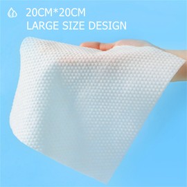 Grolomo Super Absorbent Daily Clean Towel,Super Absorbent Daily Clean Towel Face,Multi-Purpose Daily Face Towels Dry,100% Cotton Dry Wipes,Disposable Face Towels For Drying Face (5pcs)