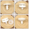 TOAOB 20 Set 40mm Doll Joints White Plastic Animal Joints