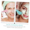 SAFIGLE 2Pcs Face Cleaning Brush Dual Sided Facial Scrubber for