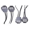 DSparts - 4 conectores de cableado de bobina de encendido