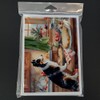 Caroline's Treasures DAC3740GCA7P Border Collie Christmas Cookies Greeting Cards Pack