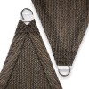 Amgo Malla Lona Sombra Toldo Vela Triangular 2.4m X 2.4mx