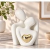 Romantic Couple Embrace Statue for Home Decor – Loving Figure