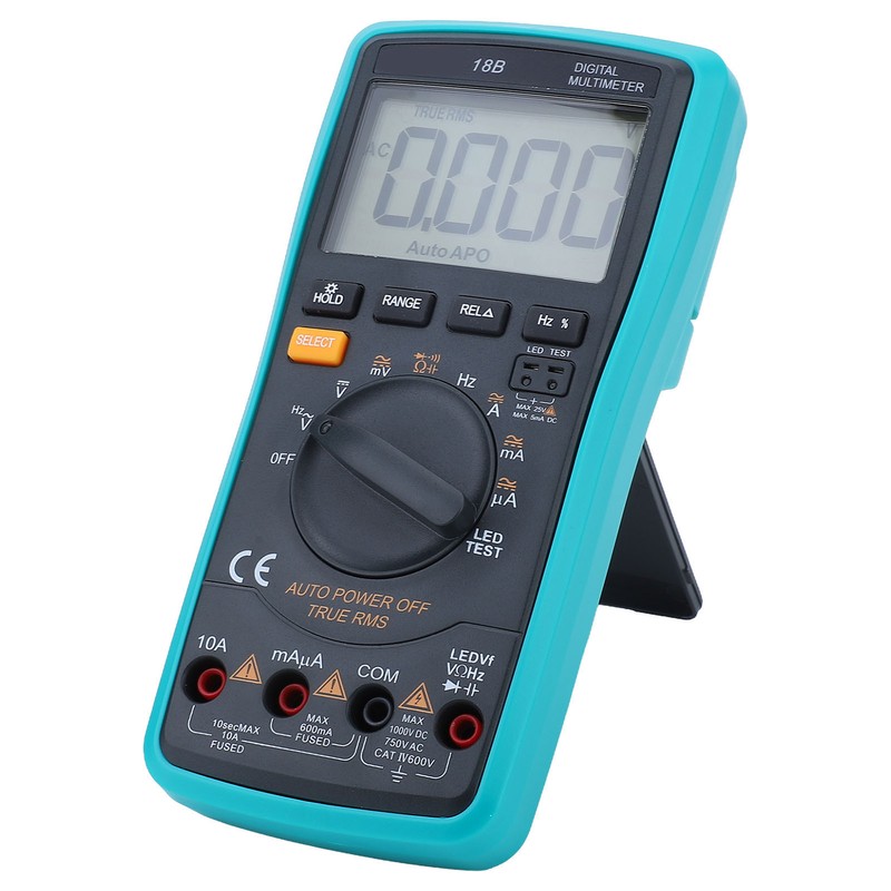 Digital Multimeter Tester Delayed Backlight High Accuracy Electrical Voltmeter Tester